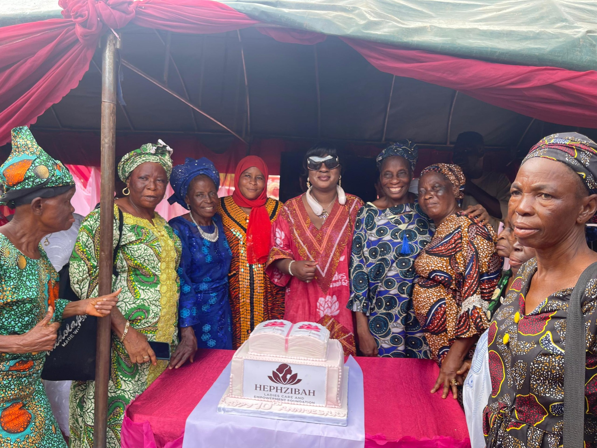 Group photograph from the community's history